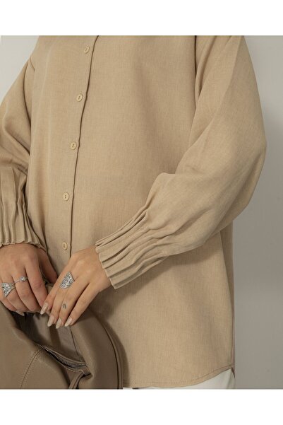 HAKKE Ribbed Sleeve Tunic