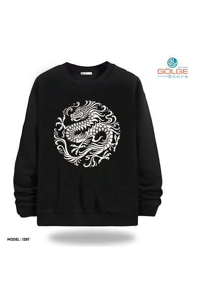Gölge Store Infinite Rock Spirit: Metallica Image Sweatshirt Now in Stock |   Crew Neck Unisex Slimfit