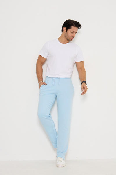 Black project Unisex Eşofman altı pamuk kışlık rahat kesim İhracat kalitesi soft doku