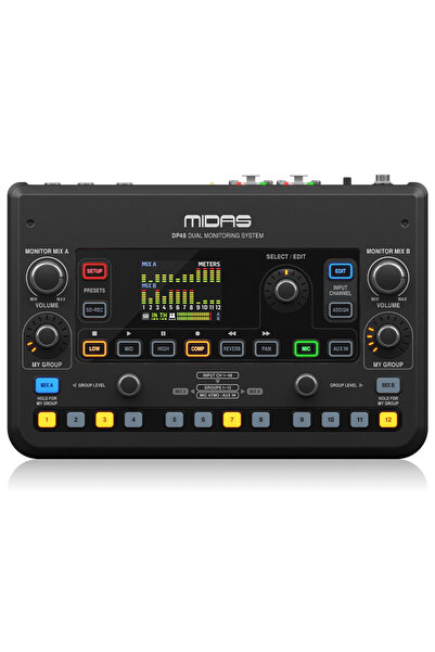 Midas Dp48 48 kanallı Kişisel Monitör Mikseri