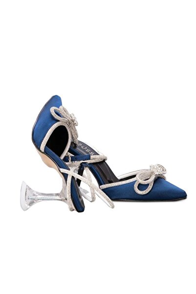 Gusse Calliope Women's Satin Evening Dress Stiletto 1670-4