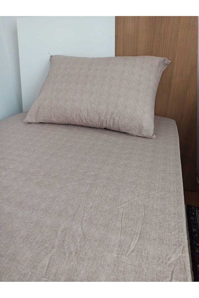 MONİVA Moniva Home Cotton Single Fitted Sheet Set 100X200 cm