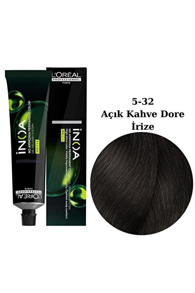İNOA İnoa Saç Boyası 60Ml 5-32 Açık Kahve Dore İrize