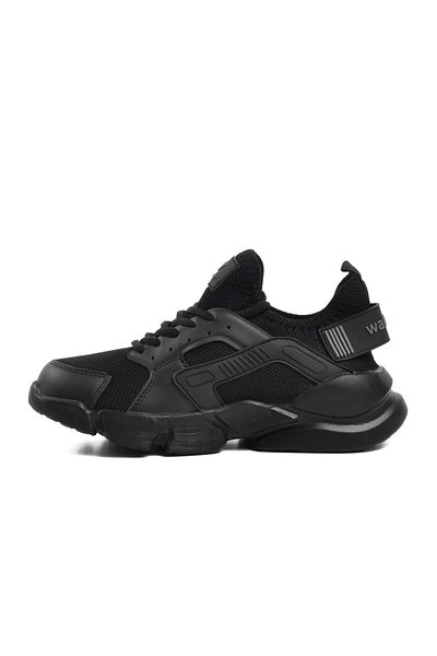 WALKWAY Pantofi sport unisex negru-negru