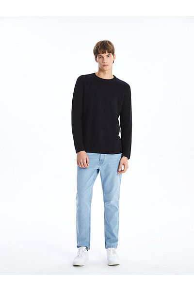LC Waikiki Crew Neck Long Sleeve Men's Knitwear Sweater
