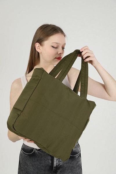PiyasaSepeti Khaki Women's Plain Shoulder Bag