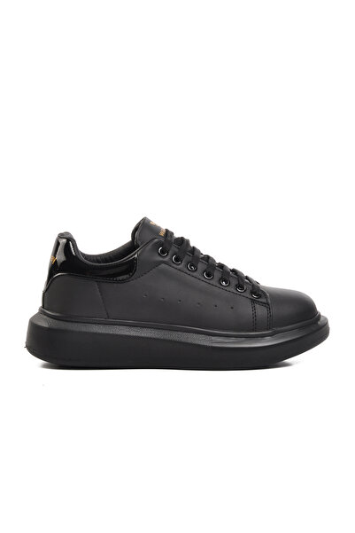 WALKWAY Men's Black Sneakers
