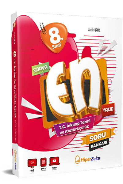 HiperZeka 2026 8. Sınıf EN İnkılap Tarihi ve Atatürkçülük Soru Bankası | Meti...