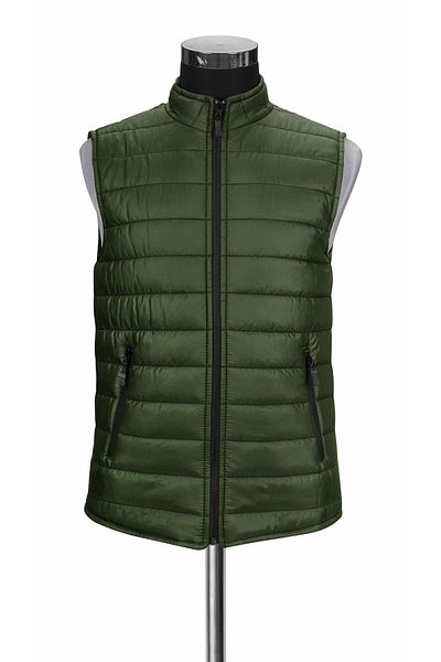 BAGGI Men's Slim Fit Puffer Vest