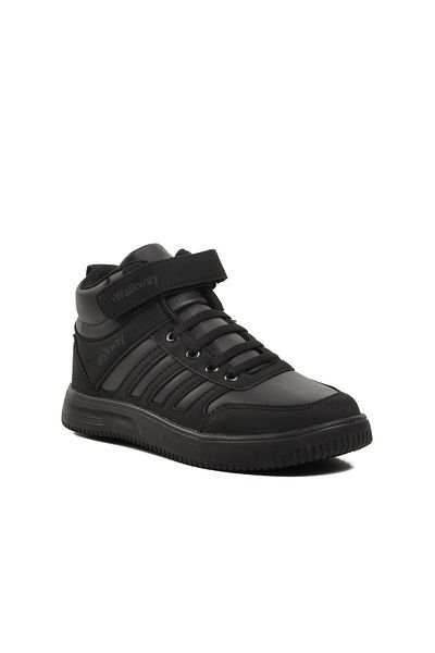 WALKWAY Black-Smoked Children's Sports Shoes