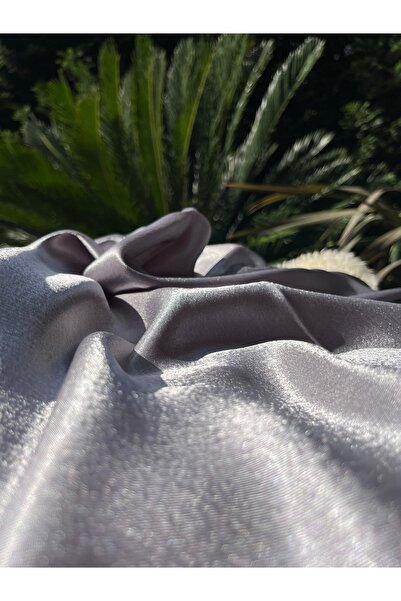 ahhu Parlak Saten Janjan Tesettür Abiye Şal