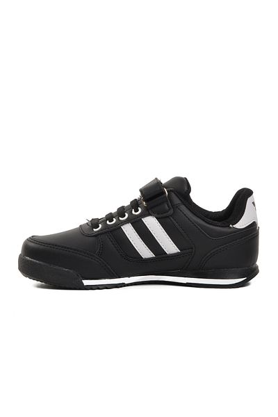 WALKWAY Black-White Children's Sports Shoes
