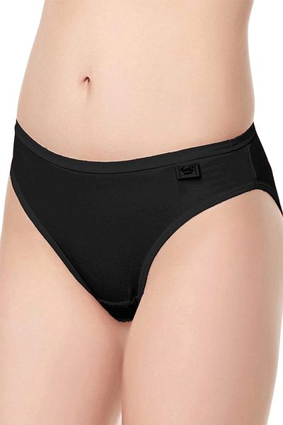 Nana & Mayka Moda Pachet de 6 chiloți slip bikini pentru femei Tutku - bumbac pieptănat elastan, croială dreaptă S-M-L, 715