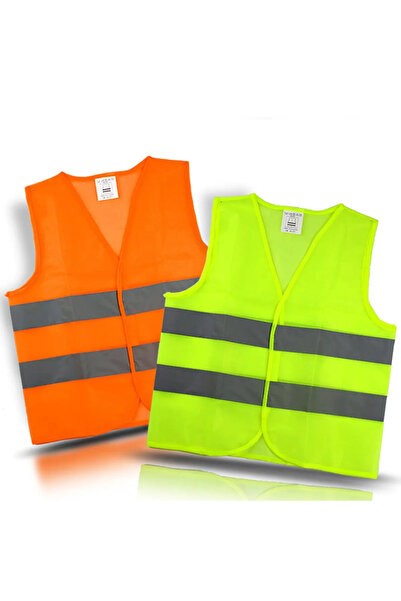 TOPALAKTİCARET سترة تحذيرية سترة بناء ملونة مميزة بدلة سلامة العمل (اختر اللون)