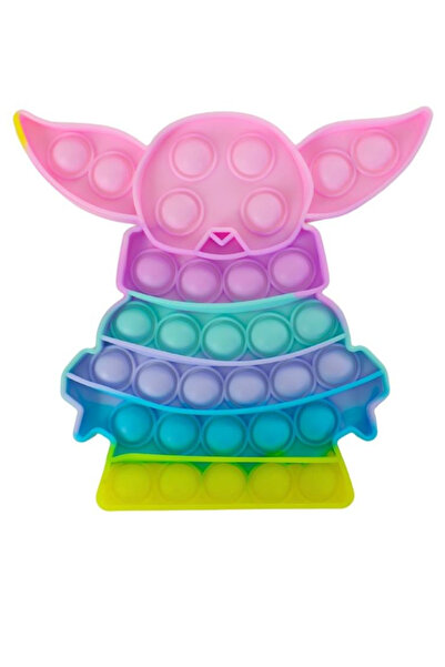 ZETCONCEPT لعبة Pop-it Popit Bubble الملونة Popit لتخفيف التوتر، لعبة تعليمية...