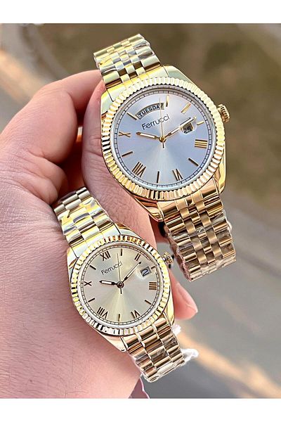 Ferrucci 30m Water Resistant Couple Watch Wristwatch for Men and Women - Efc.13