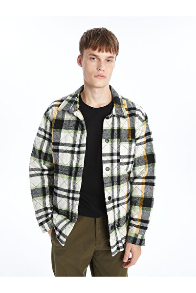 LC Waikiki Ανδρικό παλτό Slim Fit Shirt Collar