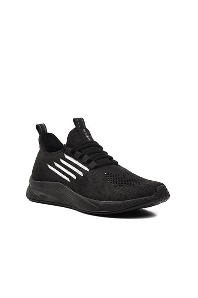 WALKWAY Black Unisex Sports Shoes
