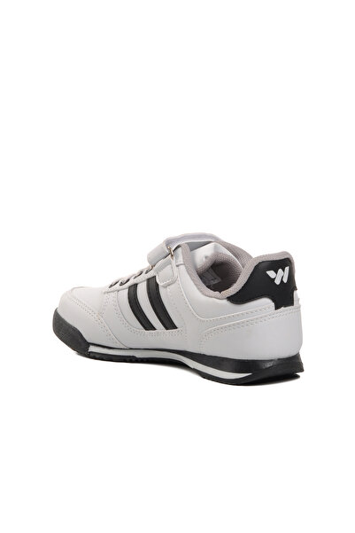 WALKWAY White-Black Kids Sneakers