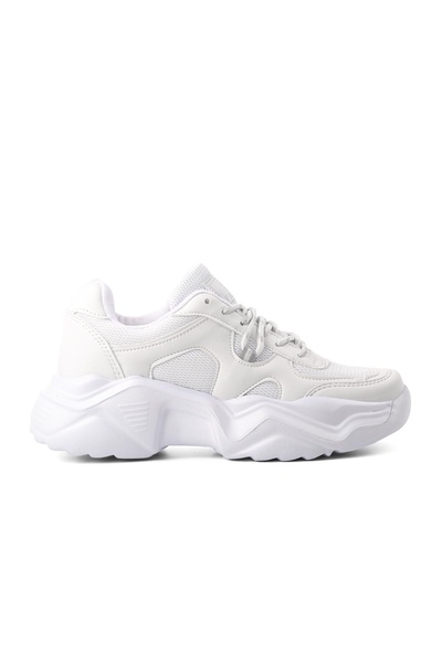 WALKWAY White Women's Sneakers
