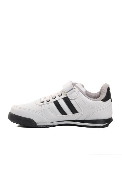 WALKWAY Pantofi sport pentru copii alb-negru