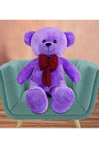 Canestar 105 دمية دب قطيفة كبيرة مع ربطة عنق (100% محلية) دمية دب قطيفة