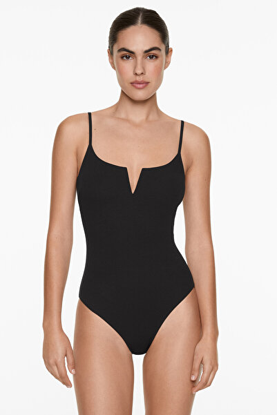 Oysho V Dekolteli Pike Mayo