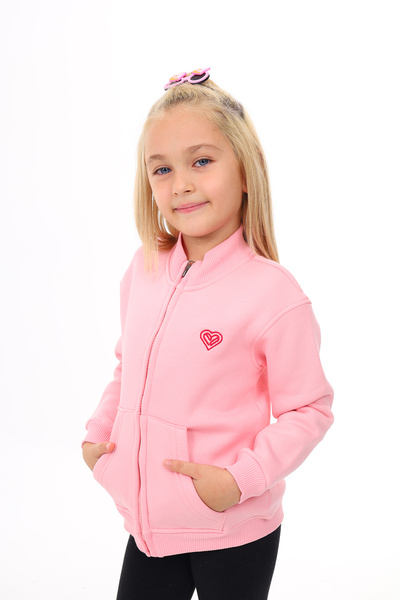 Toontoy Girl's Embroidered Cardigan