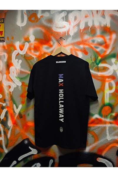 Spark Collection Μπλουζάκι UFC Max Holloway Blessed 100% Cotton Relax Mold