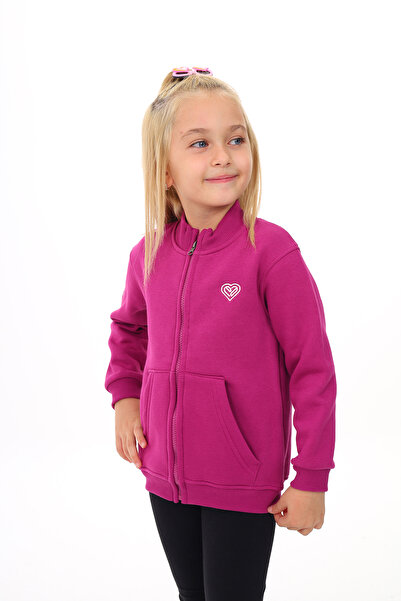 Toontoy Girl's Embroidered Cardigan