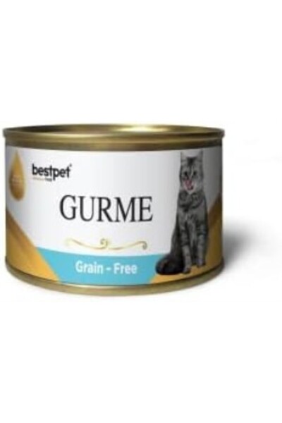 Bestpet Yetişkin Gurme Kediler Için, Tahılsız, Jöle Içinde Ton Balığı Parça E...