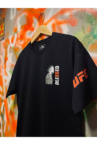 Spark Collection Μπλουζάκι UFC Max Holloway Blessed 100% Cotton Relax Mold