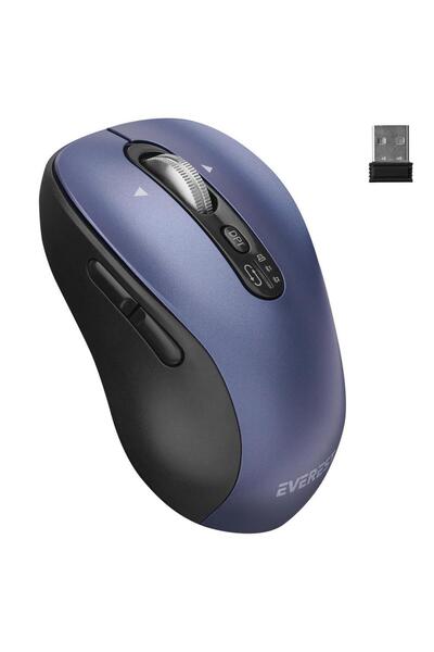 Everest Eternal Usb Siyah 2.4ghz Kablosuz Mouse