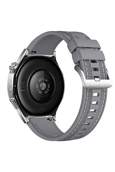 NovStrap Samsung Galaxy Watch 7 Fe 4 5 5 6 Classic 40 42 43 44 45 46 47 Mm Compatible Band 20mm Hybrid Stitched