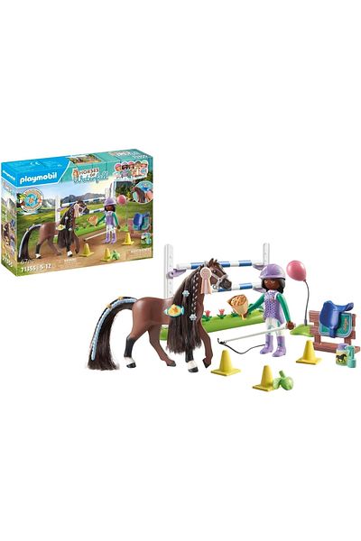 Playmobil 71355 Zoe & Blaze Turnuva Parkurlu