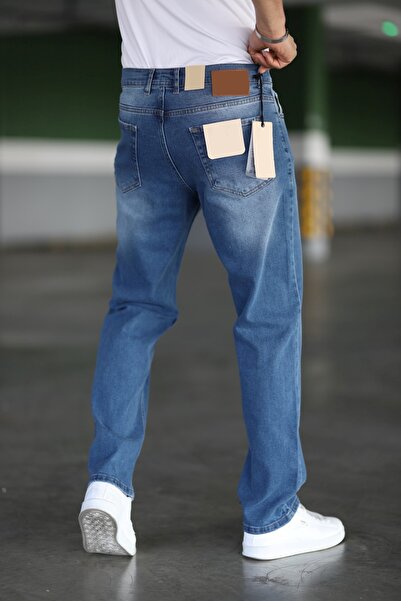 KHAYN ERKEK BAGGY DENİM KUMAŞ LİKRALI YIKAMA PANTALON K2033KP