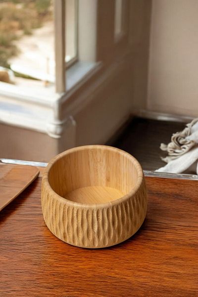 Mirilliahome Bamboo Bowl - Bamboo Salad Bowl