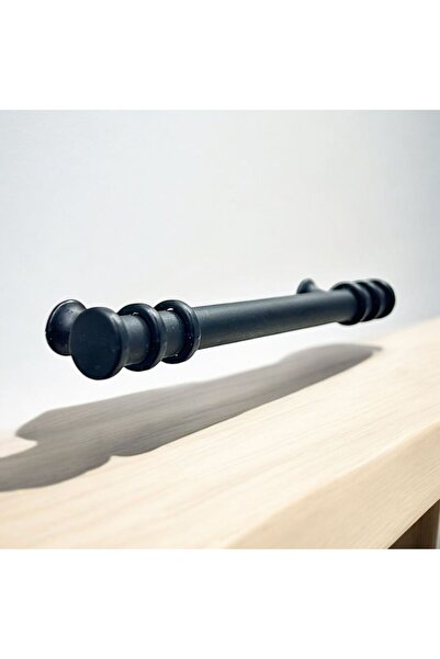 İlkulp 128 YÜZÜK SİYAH MUTFAK DOLAP ÇEKMECE BANYO KULPU