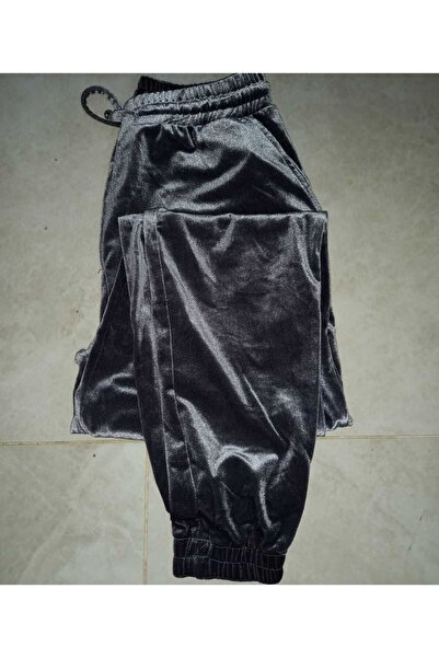 Velvet French Velvet Winter Women's Sweatpants with Pockets