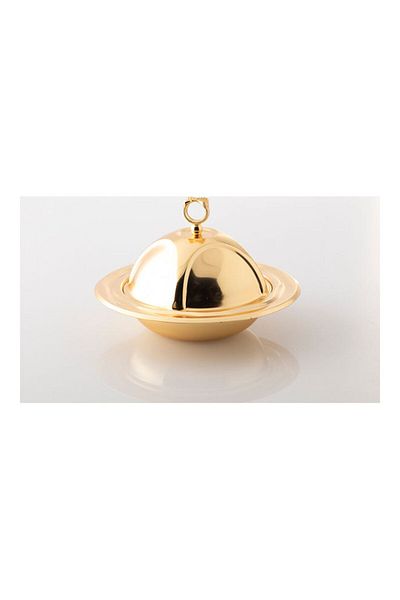 Dania Dates Bowl With Lid Gold 17×17×4cm