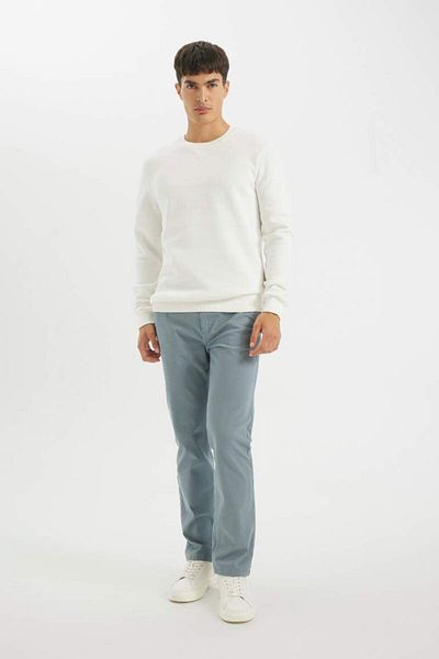 DeFacto New Season Regular Fit Crew Neck Thick Basic Plain Sweatshirt
