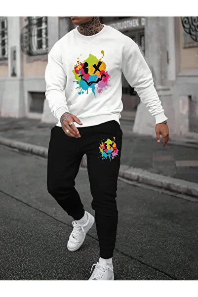 bellanova Σετ φόρμας 3 τεμαχίων με στάμπα Swetsher