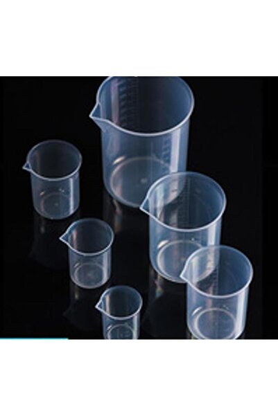 Edulab Plastik Beherglass Seti (50 100 250 500 1000) ml
