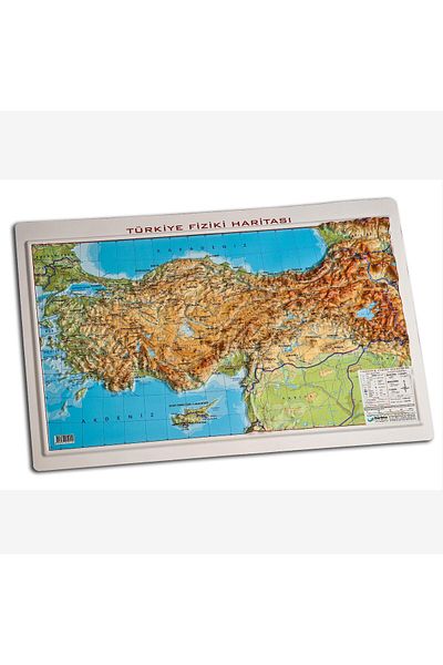Edulab Türkiye Embossed Map