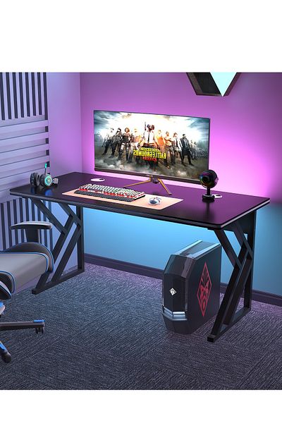ALMUFARREJ Gaming Desk For Gamers And Computer Desk And Home Office Desk Gaming Table High Quality  120x60 cm