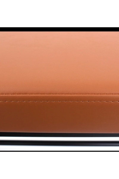 turgutsan mobilya Metal Ayakkabılık Minderli Ayakkabılık Raf (MONTAJ KURULUM YOK) Taba