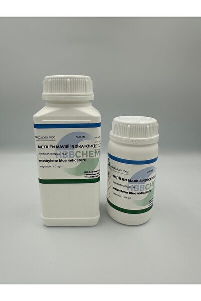HBBCHEM Metilen mavisi çözeltisi %1 (suda) 500 ml
