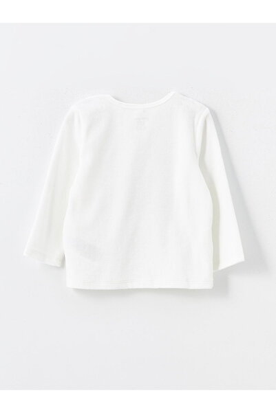 LC Waikiki Lcw Baby Boy Long Sleeve Printed Crew Neck Pajamas Set