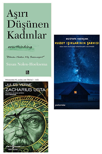 TÜRKİYE İŞ BANKASI KÜLTÜR YAYINLARI Aşırı Düşünen Kadınlar + Kuzey Işıklarını...