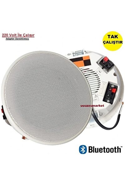 Genel Markalar Alçıpan Tavan Hoparlör Bluetooth Özellikli (220 Volt Bağla Çal...